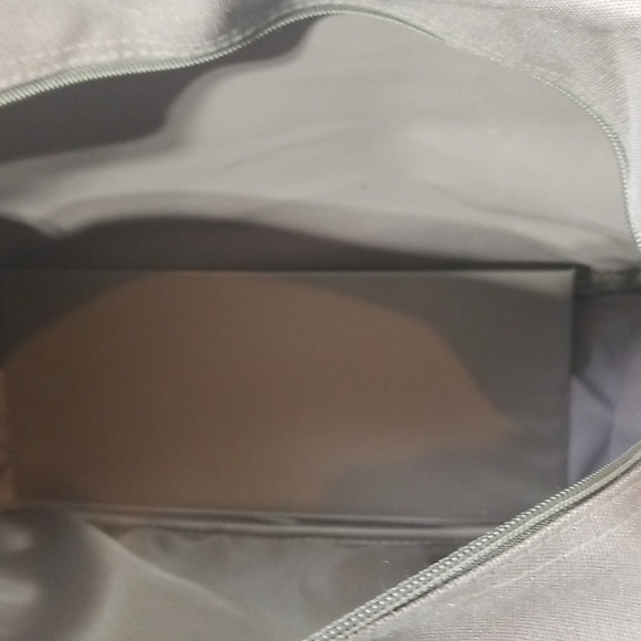 VINTAGE Brown Canvas Carry-on Travel Luggage Bag - Picture 10 of 15